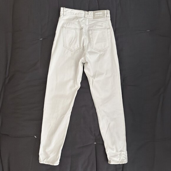 Dr. Denim High-waisted Nora Jean in Light Ecru - Size 24 - Picture 8 of 9